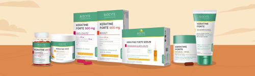 Les 9 produits à la kératine Biocyte pour prendre soin des cheveux abîmés