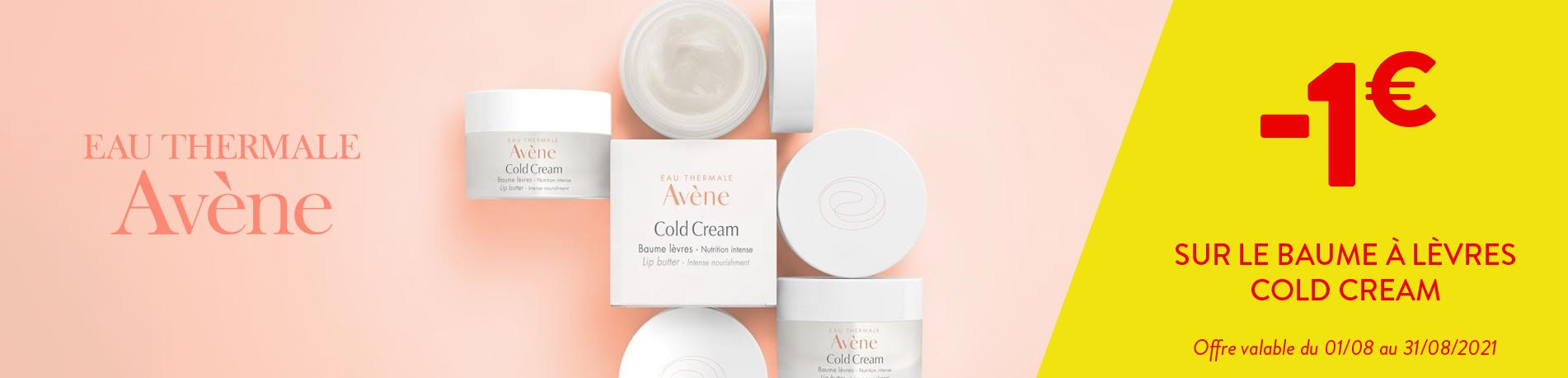 Promotion Avène Cold cream