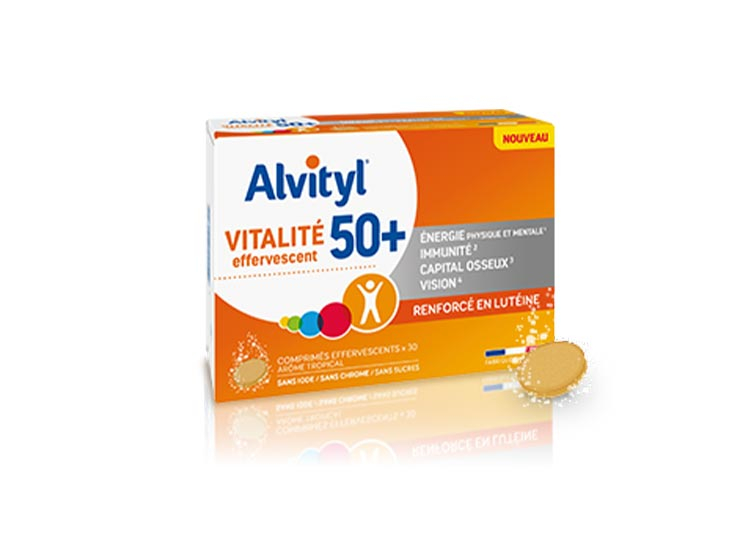 Alvityl Vitalité Effervescent - 30 comprimés