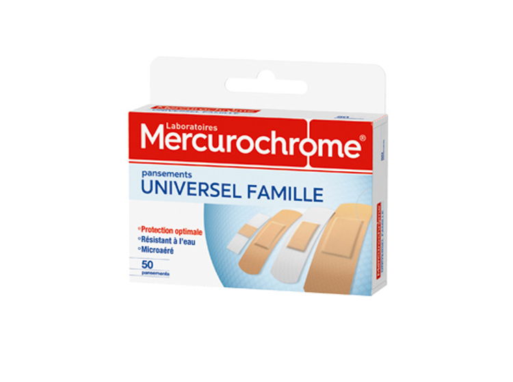 MERCUROCHROME PANSEMENTS AMPOULE PROTECTION 10 - Pharmacie Cap3000