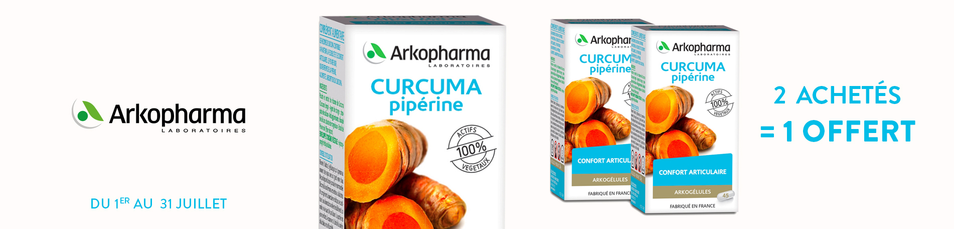 Promotion Arkopharma curcuma
