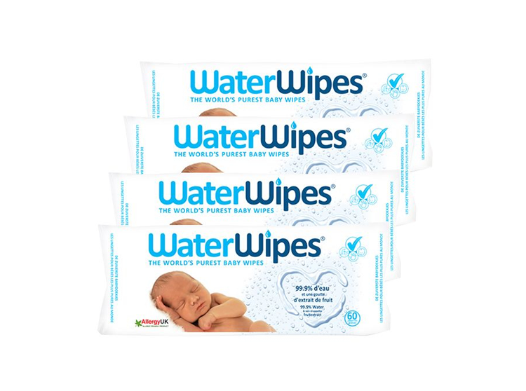 Waterwipes Lingettes bébé 100% naturelles - 4x60 lingettes + 28 OFFERTES -  Pharmacie en ligne