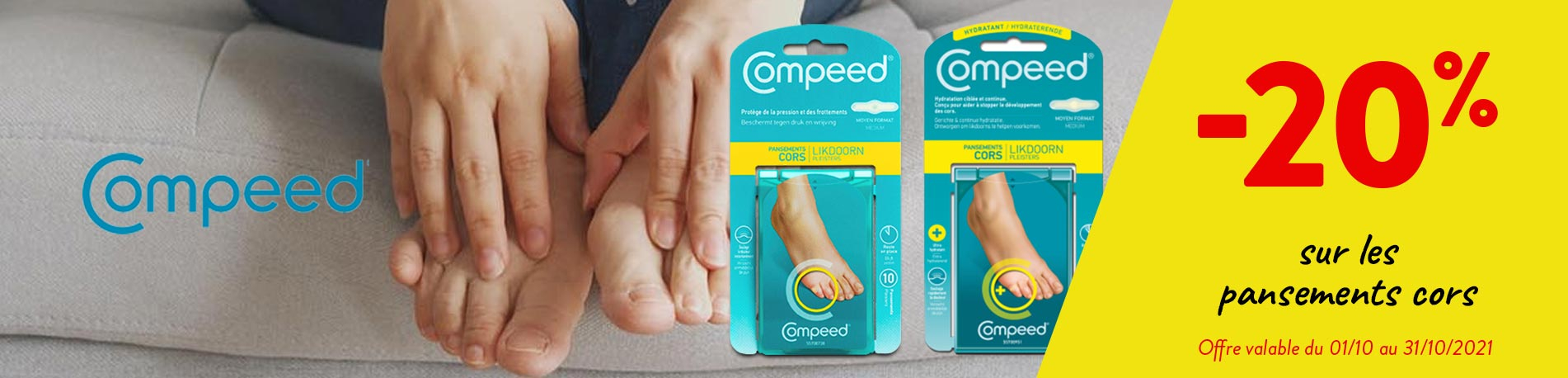 Promotion Compeed cors