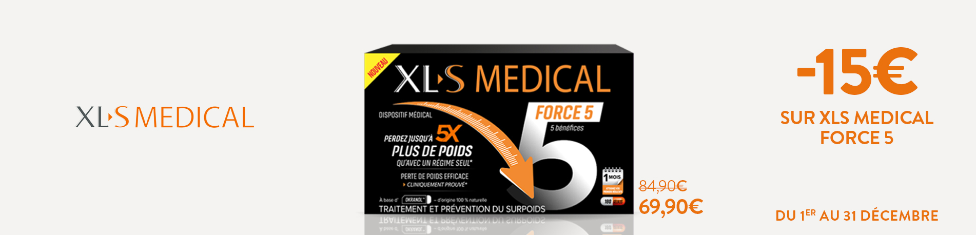 Promotion XLS Médical Force 5