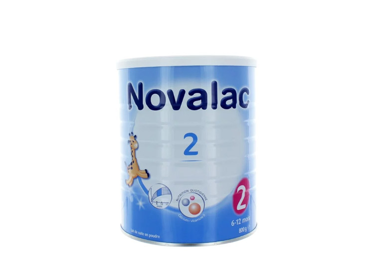 Novalac 2 Lait Infantile 2ème âge - 800g - Pharmacie en ligne