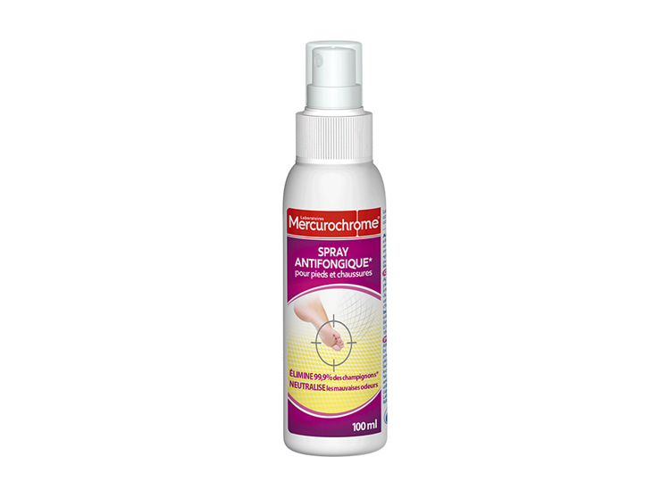 Spray antifongique pour les pieds d'athlète à base de plantes Déodorant  antibactérien Onychomycose Paronychie Champignons