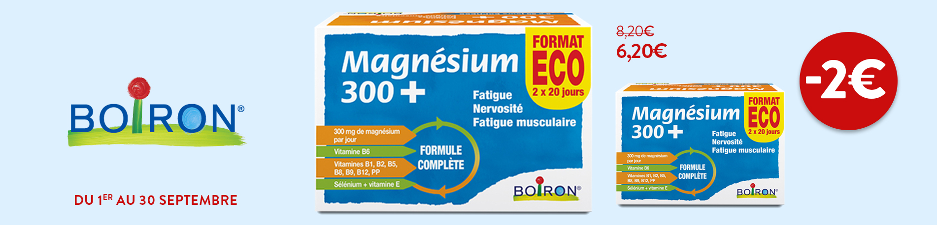 Promotion Boiron Magnésium