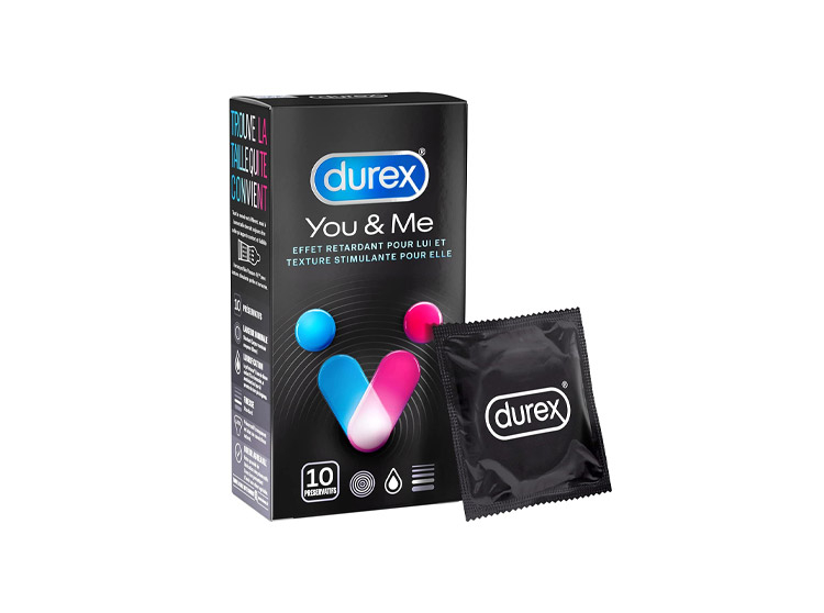 Durex You & Me -10 préservatifs - Pharmacie en ligne