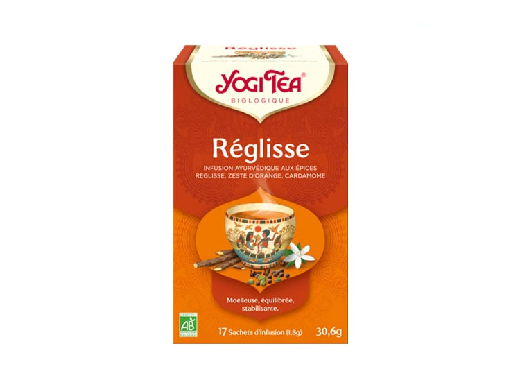 Yogi Tea Réglisse BIO - 17 sachets - Pharmacie en ligne