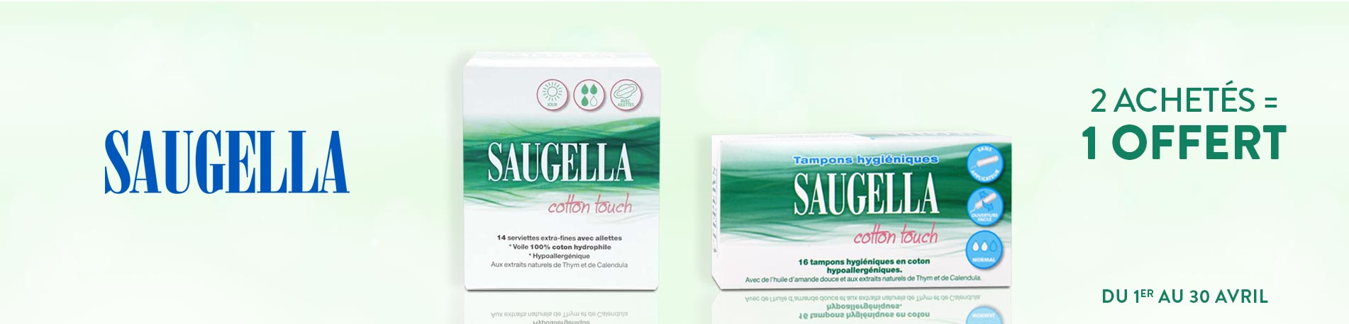 Promotion Saugella Cotton touch