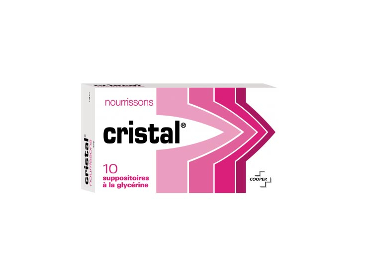 Cristal bébé - 10 Suppositoires - Pharmacie en ligne