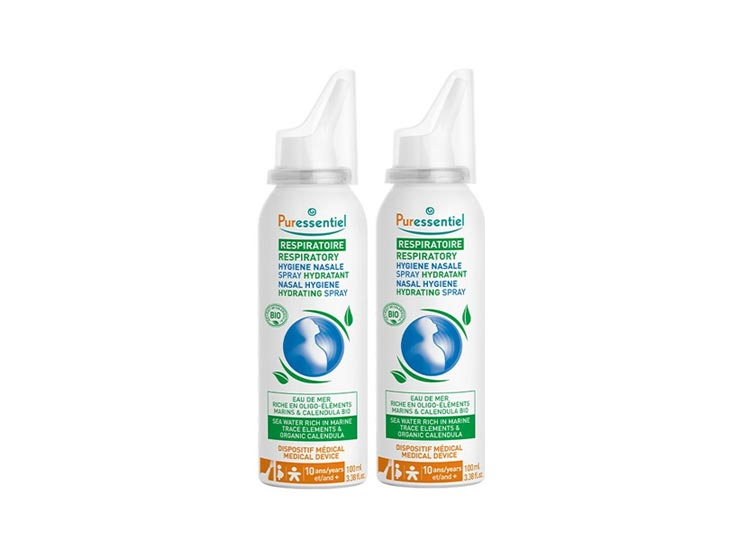 Puressentiel Spray Hygiène Nasale Hydratant - 2x100ml - Pharmacie en ligne