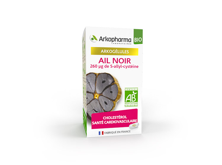 Arkopharma Arkogélules BIO Ail noir - 40 gélules - Pharmacie en ligne