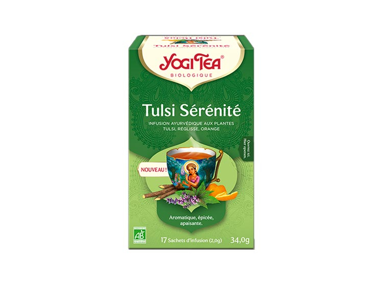 Yogi Tea Tulsi Sérénité BIO - 17 sachets - Pharmacie en ligne