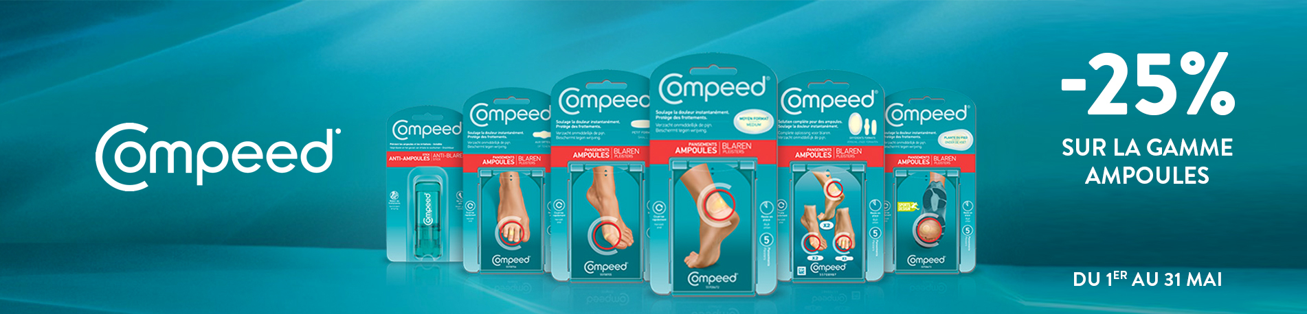 Promotion Compeed ampoules