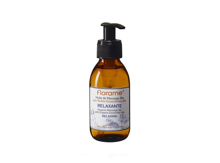 Florame huile de massage relaxante BIO - 120ml - Pharmacie en ligne