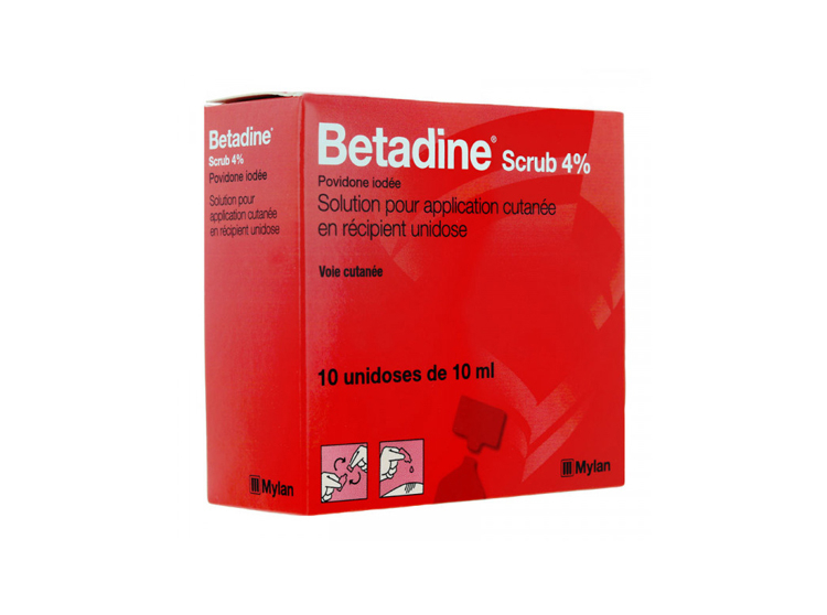 Bétatine Dermique 10 Pour Cent, Antiseptique Iodé