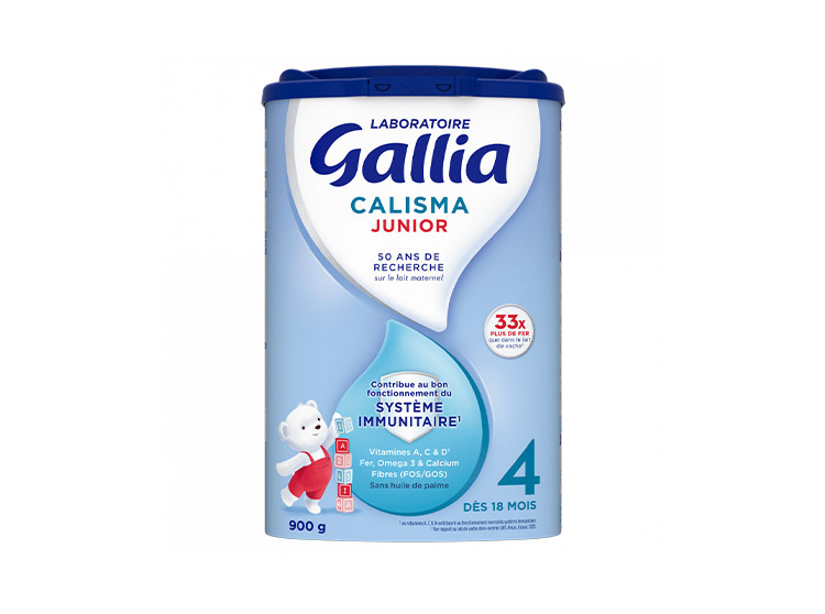 Lot 4x Lait gallia calisma junior 4 neuf - Gallia