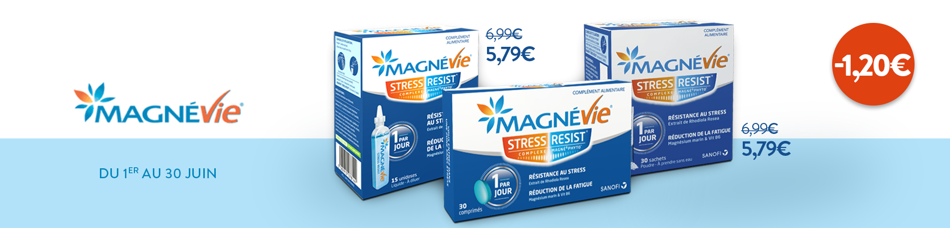 Promotion Magnévie stress resist