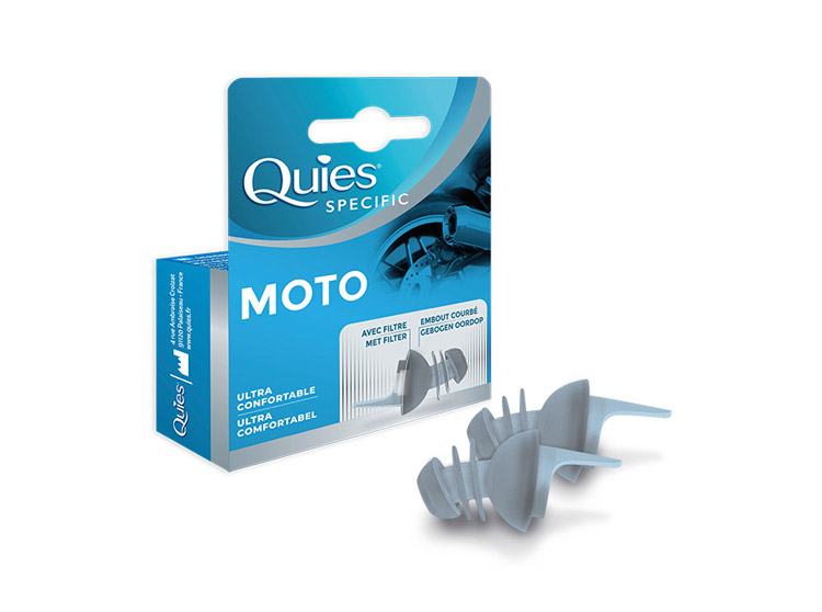 Quiès Protection auditive Moto - 1 paire réutilisable - Pharmacie en ligne