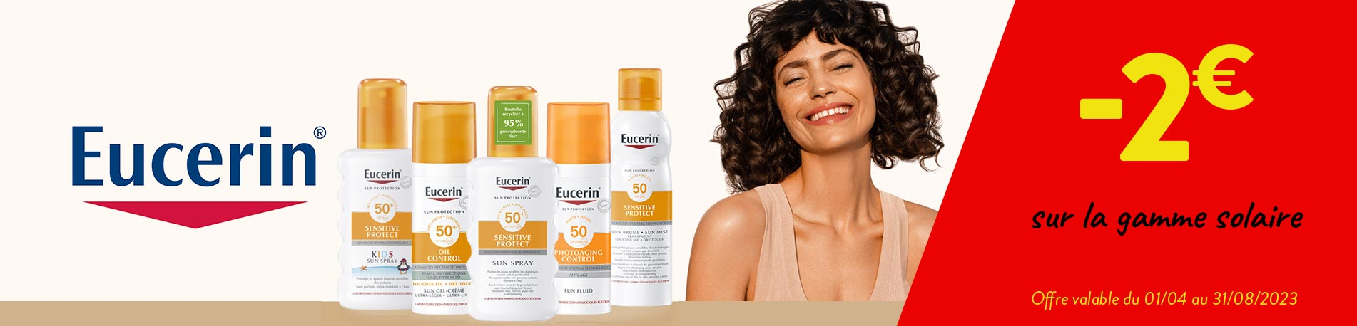 Promotion Eucerin solaires