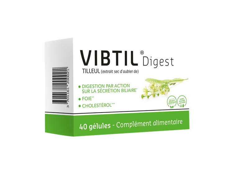 Vibtil Digest - 40 gélules - Pharmacie en ligne