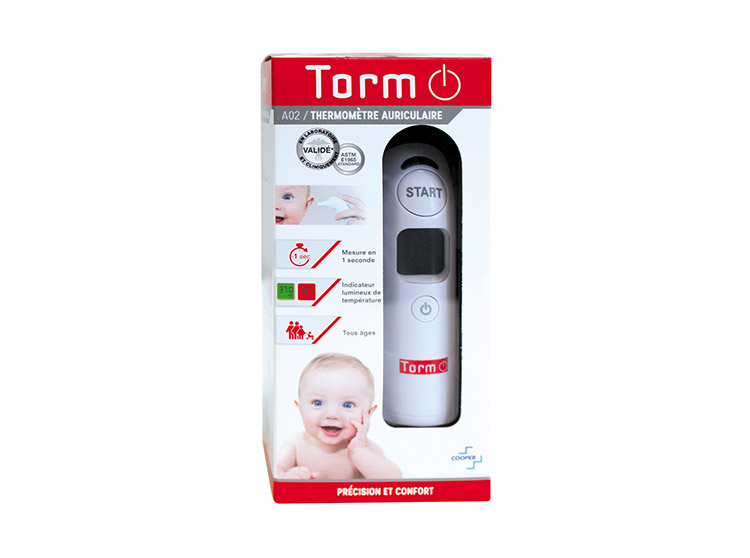 Thermomètre frontal sans contact Veroval Baby - Fièvre enfant