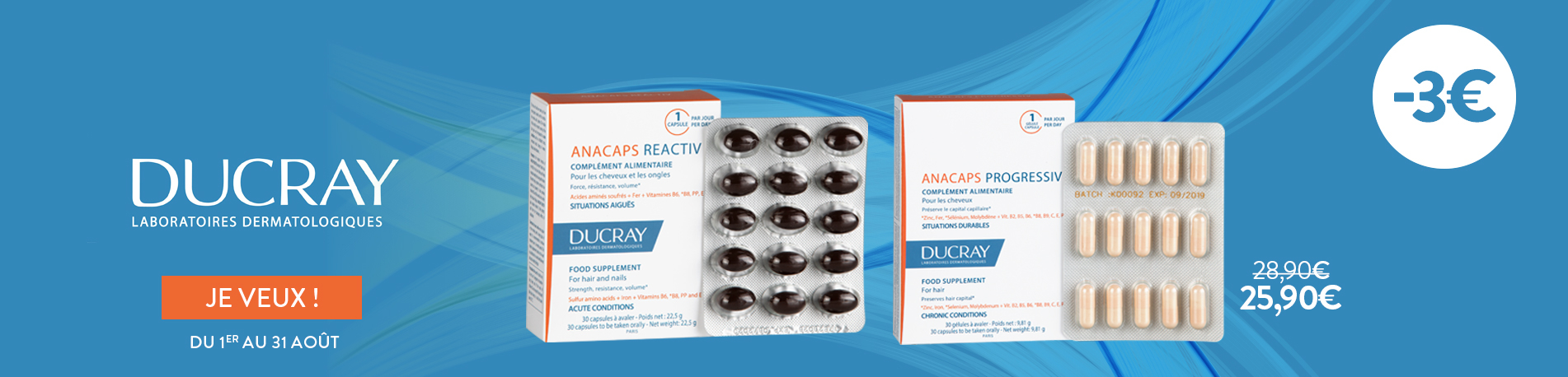 Promotion Ducray Anacaps