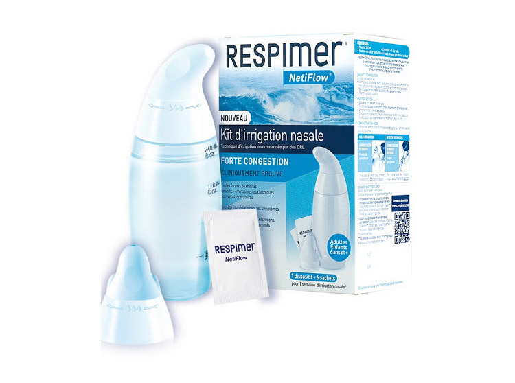 Respimer Netiflow kit - Hygiène du nez - Pharmacie en ligne