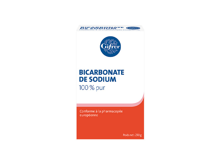 Bicarbonate de Sodium 250g - Gifrer - Illicopharma