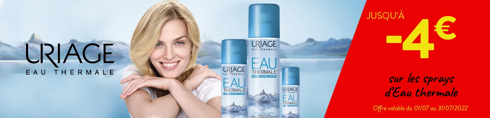 Promotion Uriage Eau thermale
