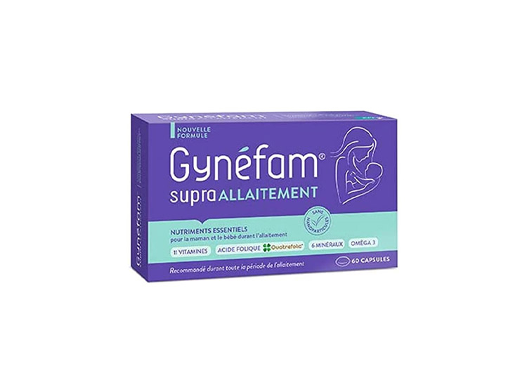 Gynéfam Supra Allaitement - 60 capsules - Pharmacie en ligne