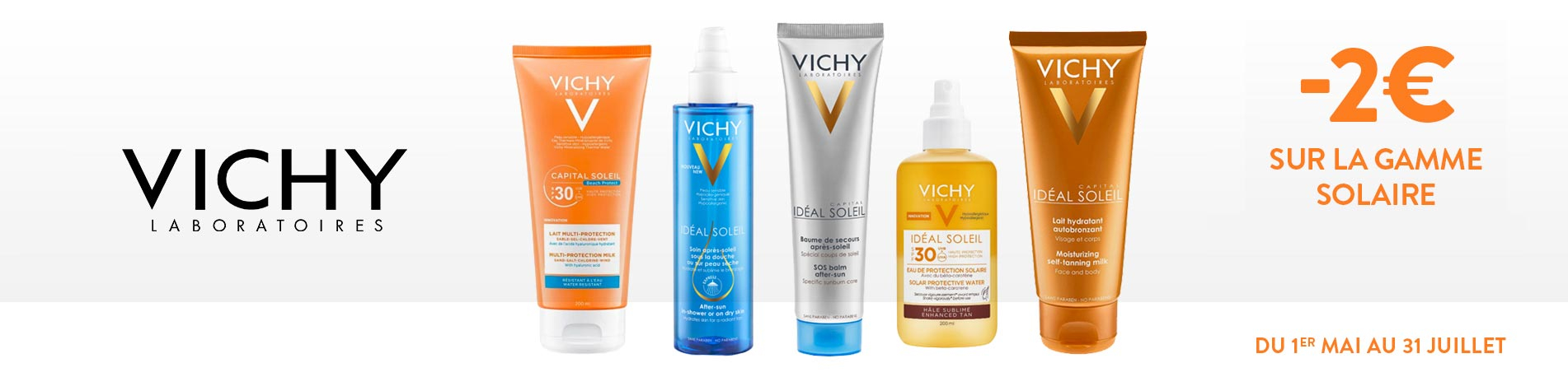 Promotion Vichy Solaires