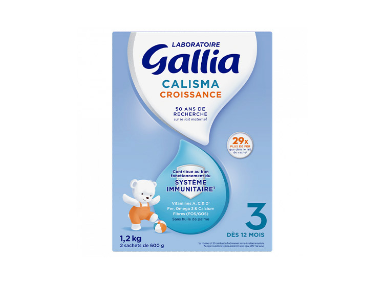 Gallia Calisma Croissance 3ème Age Sachets 2 x 600 g Pas Cher -  Alimentation bébé
