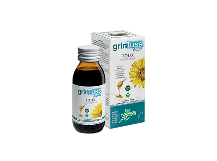 Aboca grinTuss adult toux sèche et grasse - 210g - Pharmacie en ligne