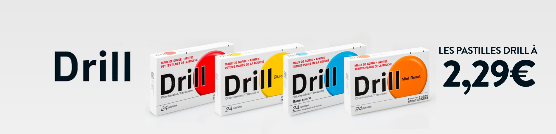 Promotion Drill pastilles
