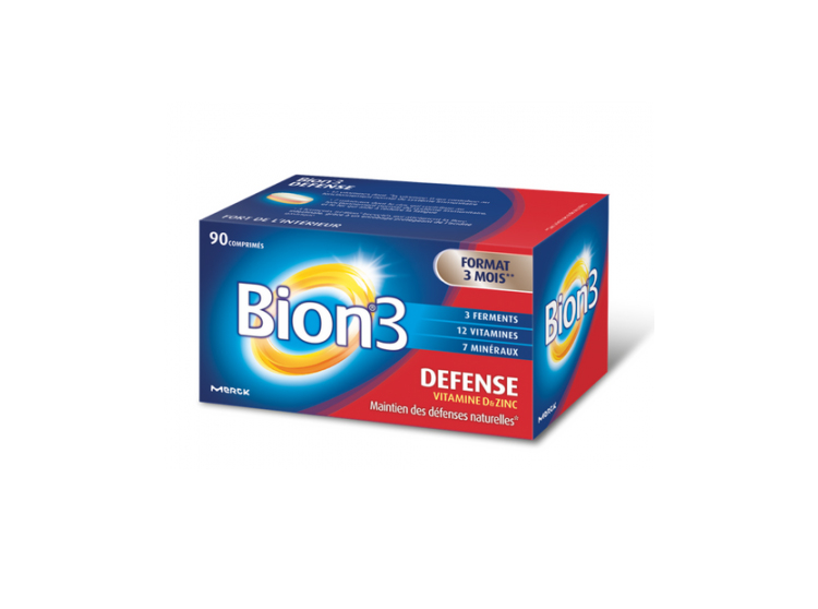 Promo Bion 3 Senior Défense Et énergie Continue 80 Comprimés -25