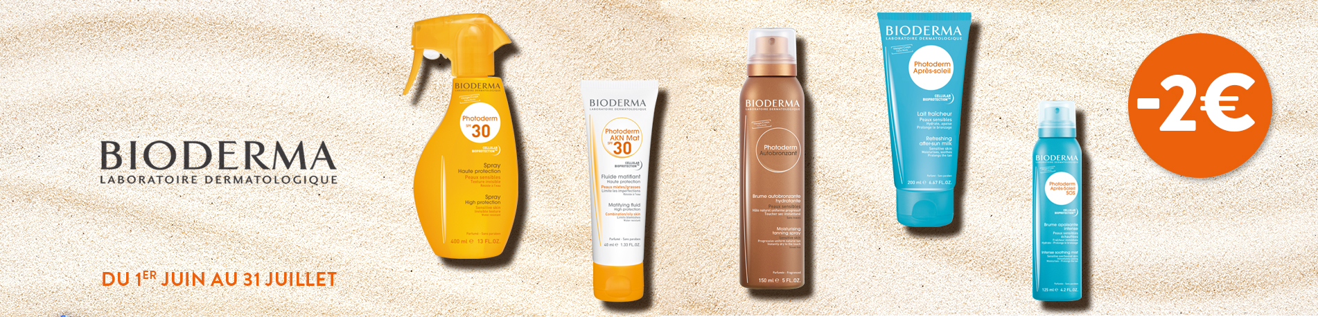 Promotion Bioderma solaire