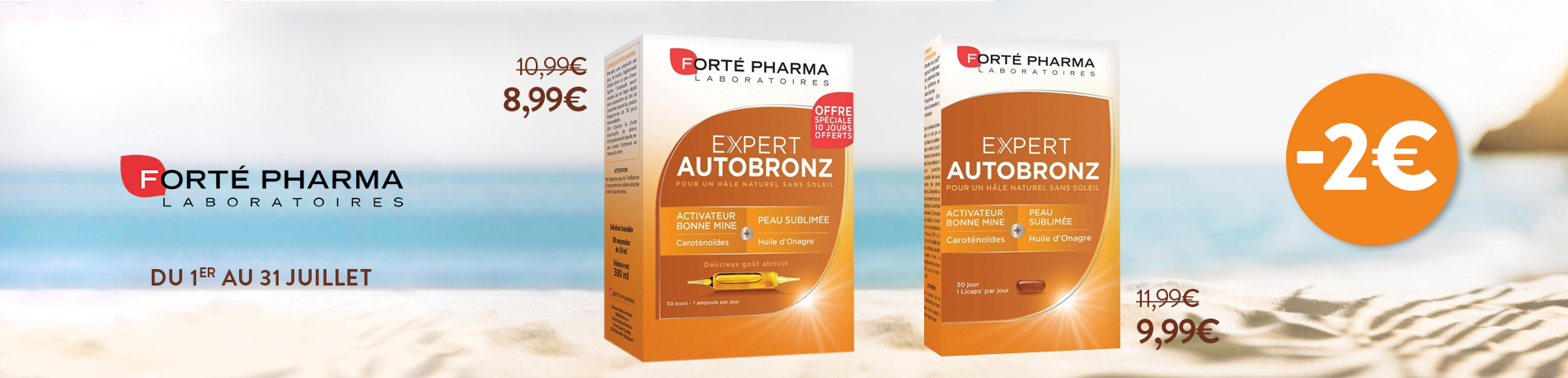 Promotion Forte Pharma Expert Autobronz