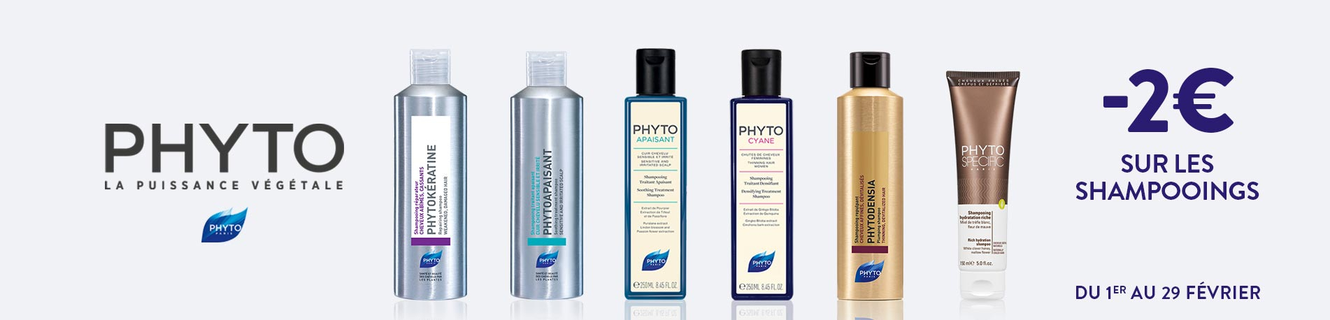 Promotion Phyto shampooings