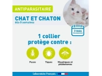 Antiparasitaire Collier Insectifuge Chat et Chaton - 1 Collier 35 cm