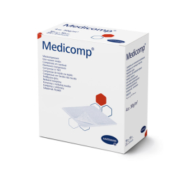 Medicomp compresse stérile non tissée 7,5x7,50cm - 50x2 compresses