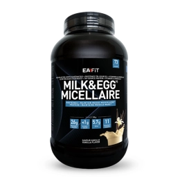 Milk & egg micellaire vanille - 2.2kg