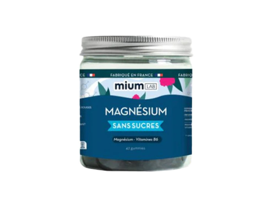 Mium Gummies Magnésium Sans Sucres - 42 gummies