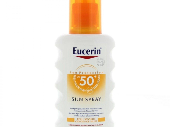 Eucerin sun 50+ fluide corps spray - 200ml