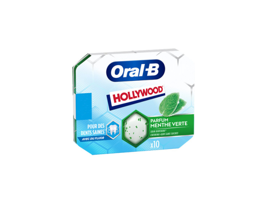 Oral-B Chewing menthe verte - 10 chewingums