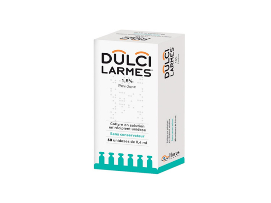 Horus Pharma Dulcilarmes 1,5% Collyre unidose x60