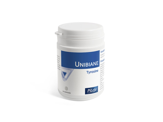 Pileje Unibiane Tyrosine - 60 comprimés