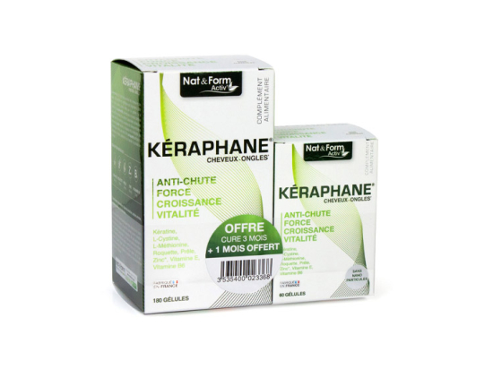 Activ' Kéraphane - 180 gélules + 60 gélules OFFERTES