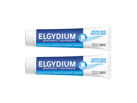 Elgydium Antiplaque dentifrice - 2x75ml